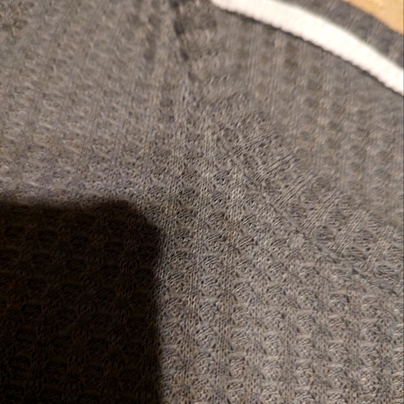 ◾🎱◾NWOT Men's Steel Smoke Charcoal Grey Waffle Knit Tee Shirt T-Shirt - 2XL - Picture 10 of 15